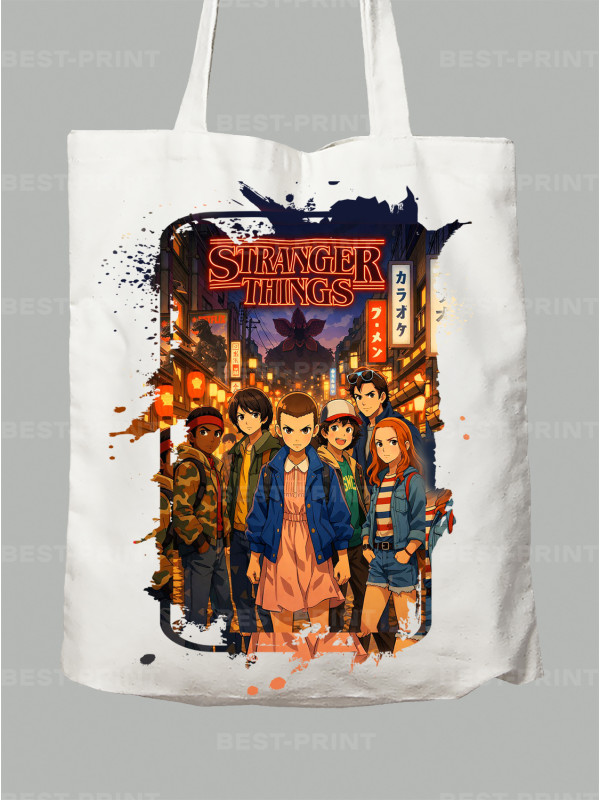 Екосумка Дуже дивні справи Місто - Stranger Things City, 26010021