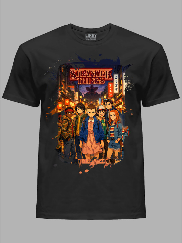 Футболка Дуже дивні справи Місто - Stranger Things City, 26010021