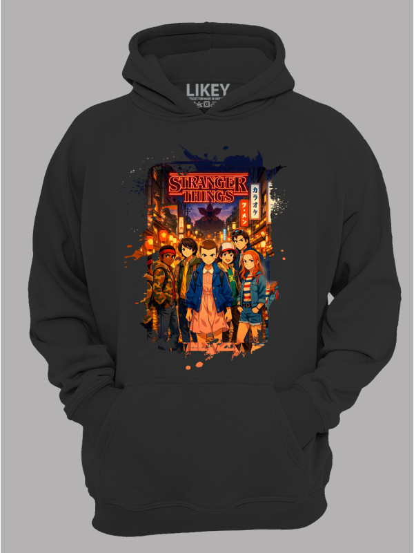 Худі Дуже дивні справи Місто - Stranger Things City, 26010021