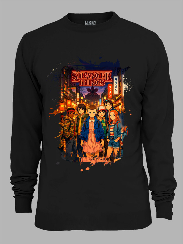 Світшот Дуже дивні справи Місто - Stranger Things City, 26010021