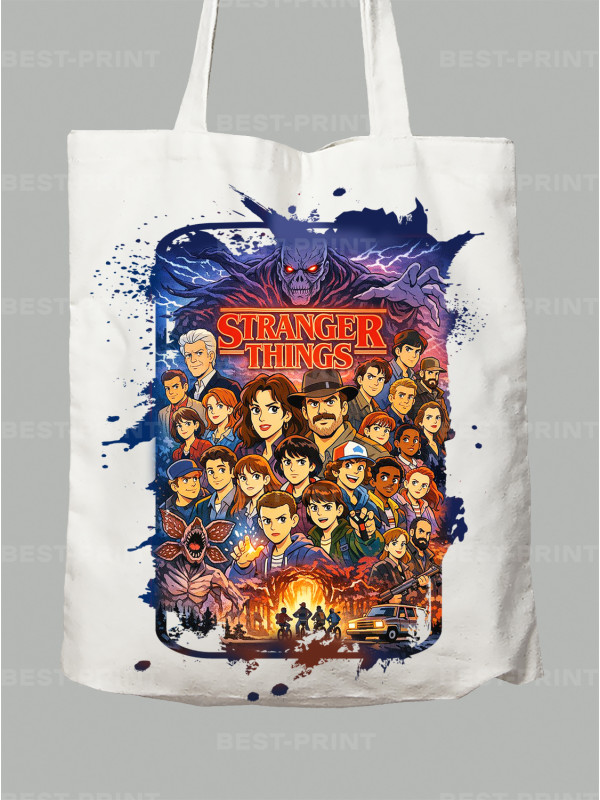 Екосумка Дуже дивні справи Усі - Stranger Things All, 26010022