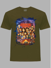 Футболка Дуже дивні справи Усі - Stranger Things All, 26010022