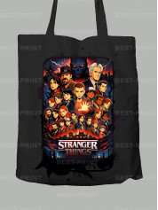 Екосумка Дуже дивні справи Усі герої - Stranger Things All heroes, 26010023