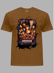 Футболка Дуже дивні справи Усі герої - Stranger Things All heroes, 26010023