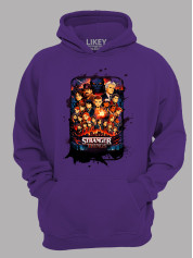 Худі Дуже дивні справи Усі герої - Stranger Things All heroes, 26010023