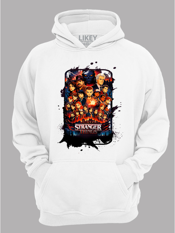 Худі Дуже дивні справи Усі герої - Stranger Things All heroes, 26010023