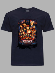 Футболка Дуже дивні справи Усі герої - Stranger Things All heroes, 26010023