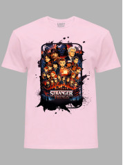 Футболка Дуже дивні справи Усі герої - Stranger Things All heroes, 26010023
