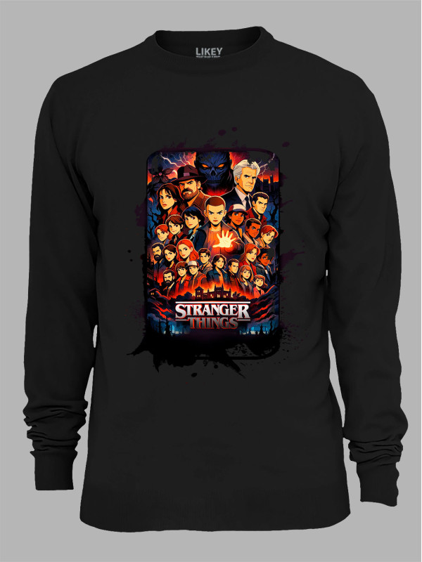 Світшот Дуже дивні справи Усі герої - Stranger Things All heroes, 26010023
