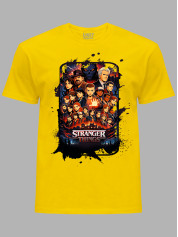 Футболка Дуже дивні справи Усі герої - Stranger Things All heroes, 26010023