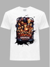 Футболка Дуже дивні справи Усі герої - Stranger Things All heroes, 26010023