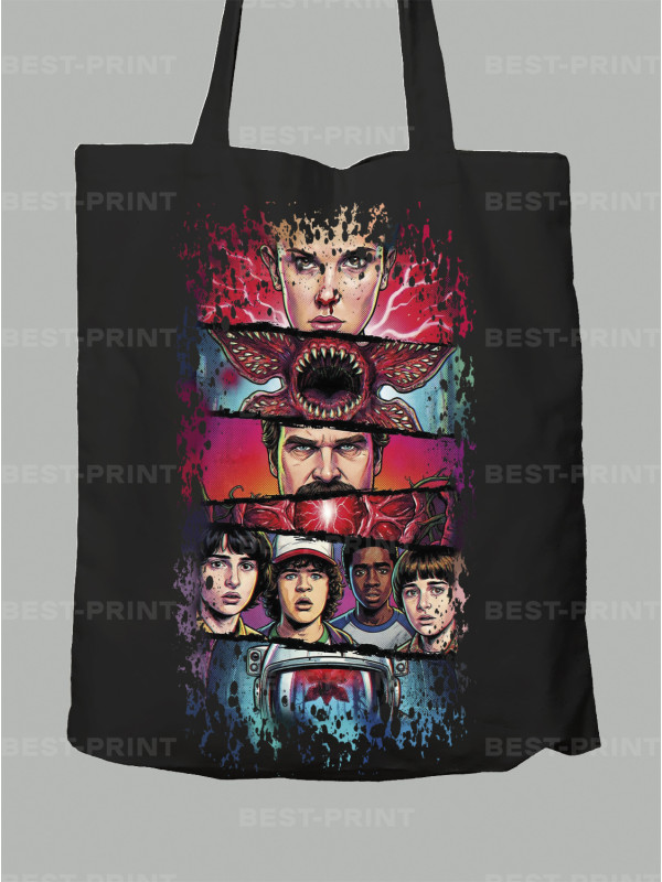 Екосумка Дуже дивні справи Сцени - Stranger Things Scenes, 26010025