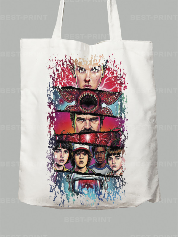 Екосумка Дуже дивні справи Сцени - Stranger Things Scenes, 26010025