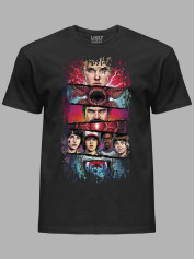 Футболка Дуже дивні справи Сцени - Stranger Things Scenes, 26010025