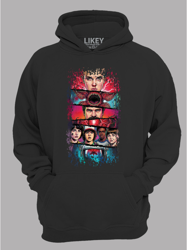 Худі Дуже дивні справи Сцени - Stranger Things Scenes, 26010025