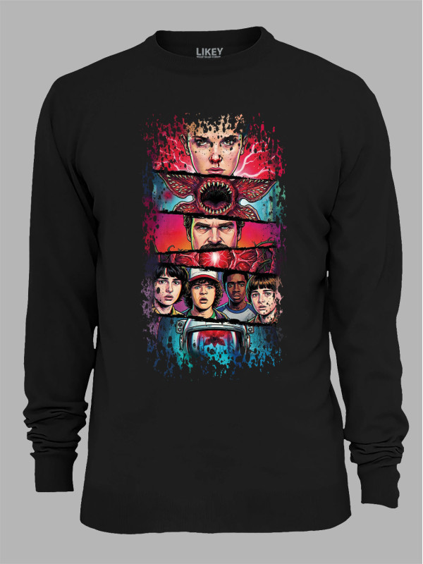 Світшот Дуже дивні справи Сцени - Stranger Things Scenes, 26010025