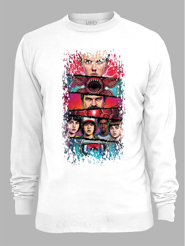 Світшот Дуже дивні справи Сцени - Stranger Things Scenes, 26010025