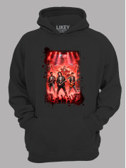 Худі Рок концерт Дуже дивні справи - Rock concert Stranger Things, 26010027