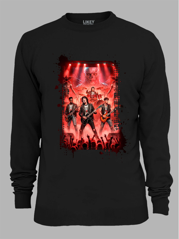 Світшот Рок концерт Дуже дивні справи - Rock concert Stranger Things, 26010027