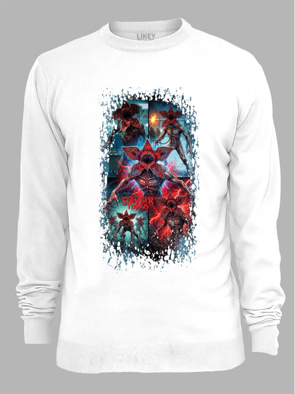 Світшот Демогоргон монстр - Demogorgon monster, 26010029