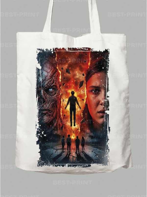 Екосумка Постер 4 сезону Дуже дивні справи - Poster 4 season Stranger Things, 26010030