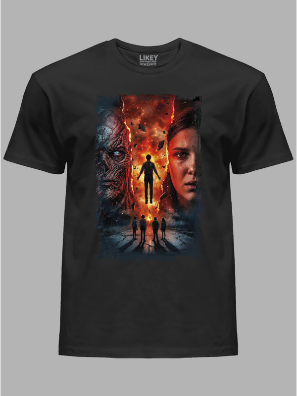 Футболка Постер 4 сезону Дуже дивні справи - Poster 4 season Stranger Things, 26010030