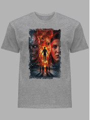 Футболка Постер 4 сезону Дуже дивні справи - Poster 4 season Stranger Things, 26010030