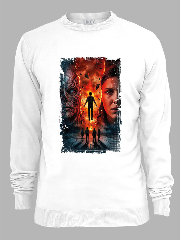 Світшот Постер 4 сезону Дуже дивні справи - Poster 4 season Stranger Things, 26010030