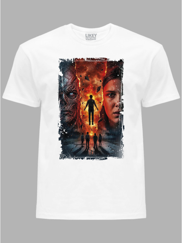 Футболка Постер 4 сезону Дуже дивні справи - Poster 4 season Stranger Things, 26010030