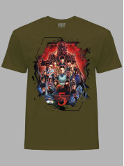 Футболка Дуже дивні справи 5 - Stranger things 5, 26010031