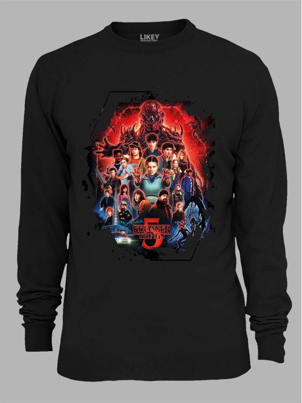 Світшот Дуже дивні справи 5 - Stranger things 5, 26010031