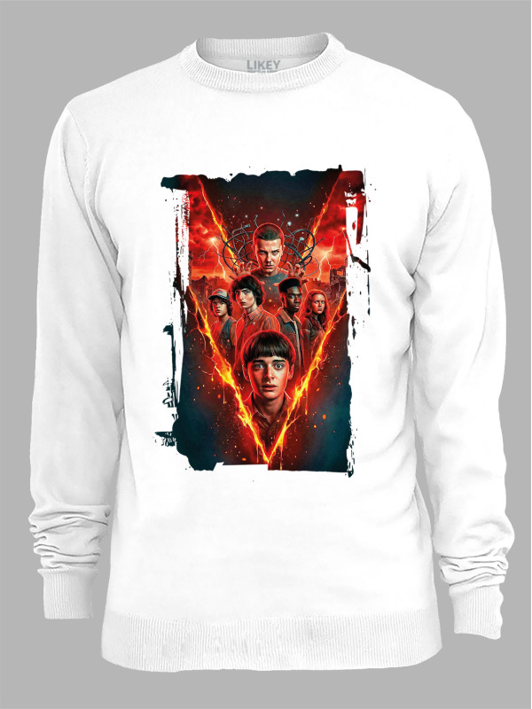 Світшот Дуже дивні справи V - Stranger things V, 26010032