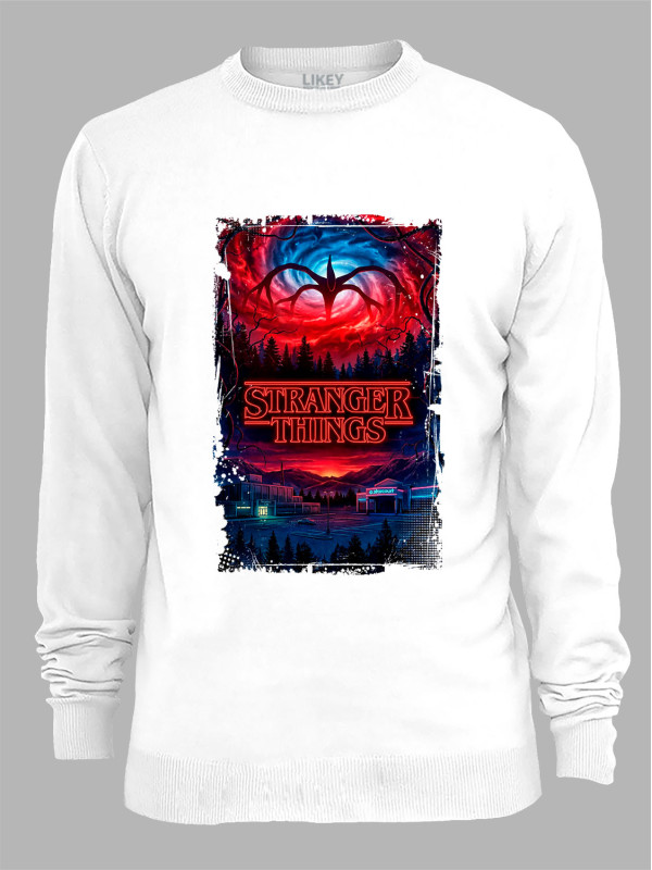 Світшот Дуже дивні справи в місті - Stranger things in the city, 26010034