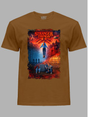 Футболка Дуже дивні справи колаж - Stranger things collage, 26010035