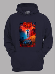 Худі Дуже дивні справи колаж - Stranger things collage, 26010035