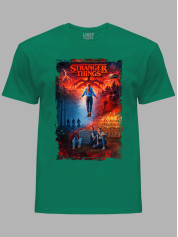 Футболка Дуже дивні справи колаж - Stranger things collage, 26010035
