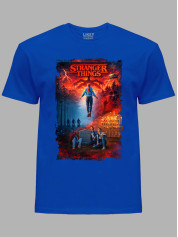 Футболка Дуже дивні справи колаж - Stranger things collage, 26010035