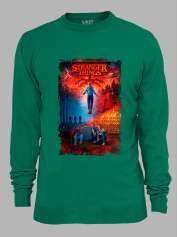 Світшот Дуже дивні справи колаж - Stranger things collage, 26010035