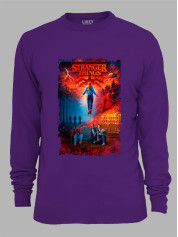 Світшот Дуже дивні справи колаж - Stranger things collage, 26010035
