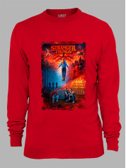 Світшот Дуже дивні справи колаж - Stranger things collage, 26010035