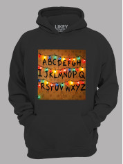 Худі Алфавіт Дуже дивні справи - Alphabet Stranger things, 26010036