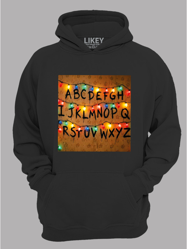 Худі Алфавіт Дуже дивні справи - Alphabet Stranger things, 26010036