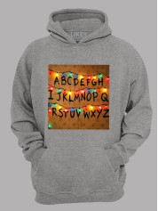 Худі Алфавіт Дуже дивні справи - Alphabet Stranger things, 26010036
