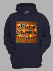 Худі Алфавіт Дуже дивні справи - Alphabet Stranger things, 26010036