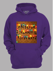 Худі Алфавіт Дуже дивні справи - Alphabet Stranger things, 26010036