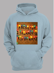 Худі Алфавіт Дуже дивні справи - Alphabet Stranger things, 26010036