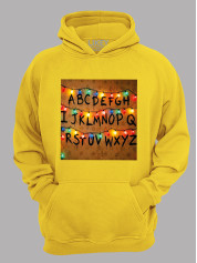 Худі Алфавіт Дуже дивні справи - Alphabet Stranger things, 26010036