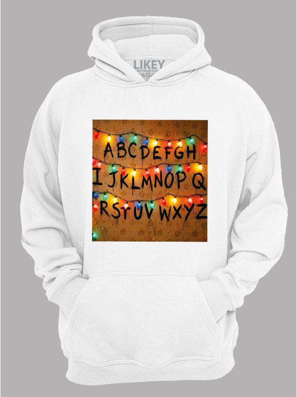 Худі Алфавіт Дуже дивні справи - Alphabet Stranger things, 26010036