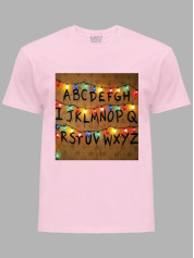 Футболка Алфавіт Дуже дивні справи - Alphabet Stranger things, 26010036