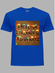 Футболка Алфавіт Дуже дивні справи - Alphabet Stranger things, 26010036